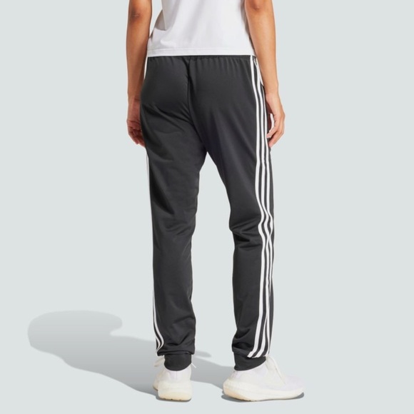 🆕 adidas Women's Primegreen Essentials WarmUp Slim Tapered 3-Stripes Track Pants - Picture 3 of 16